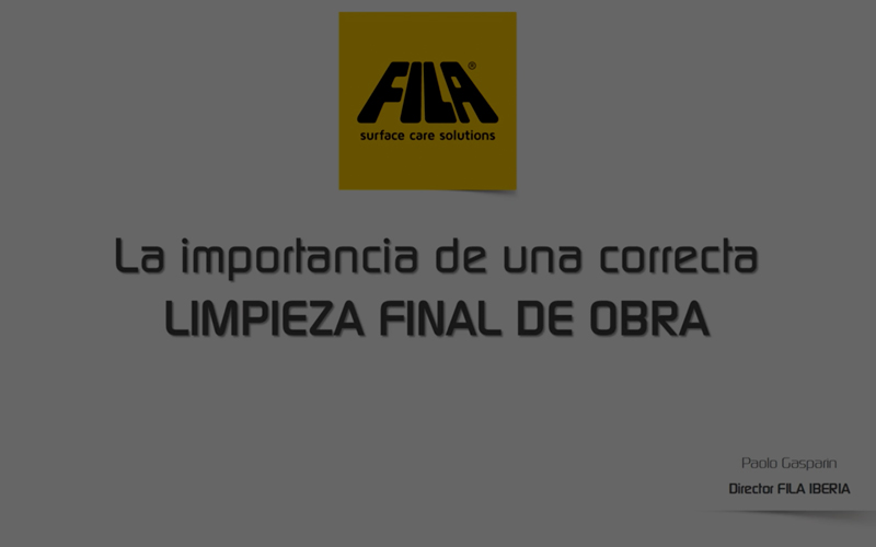 Limpieza Final de Obra de Fila